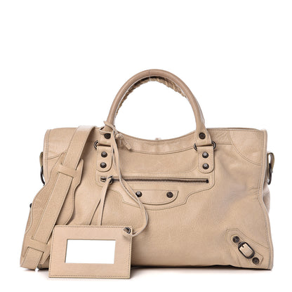Balenciaga Agneau Classic Hardware City Praline 1 of 11