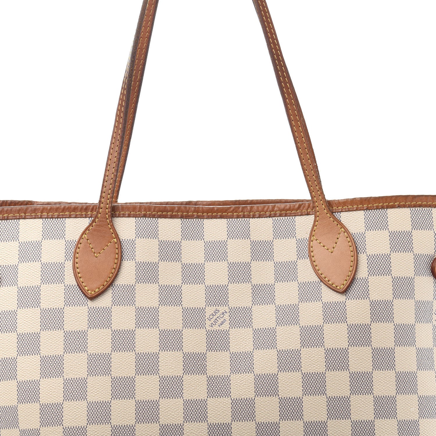 Louis Vuitton Damier Azur Neo Neverfull MM Rose Ballerine 16 of 16