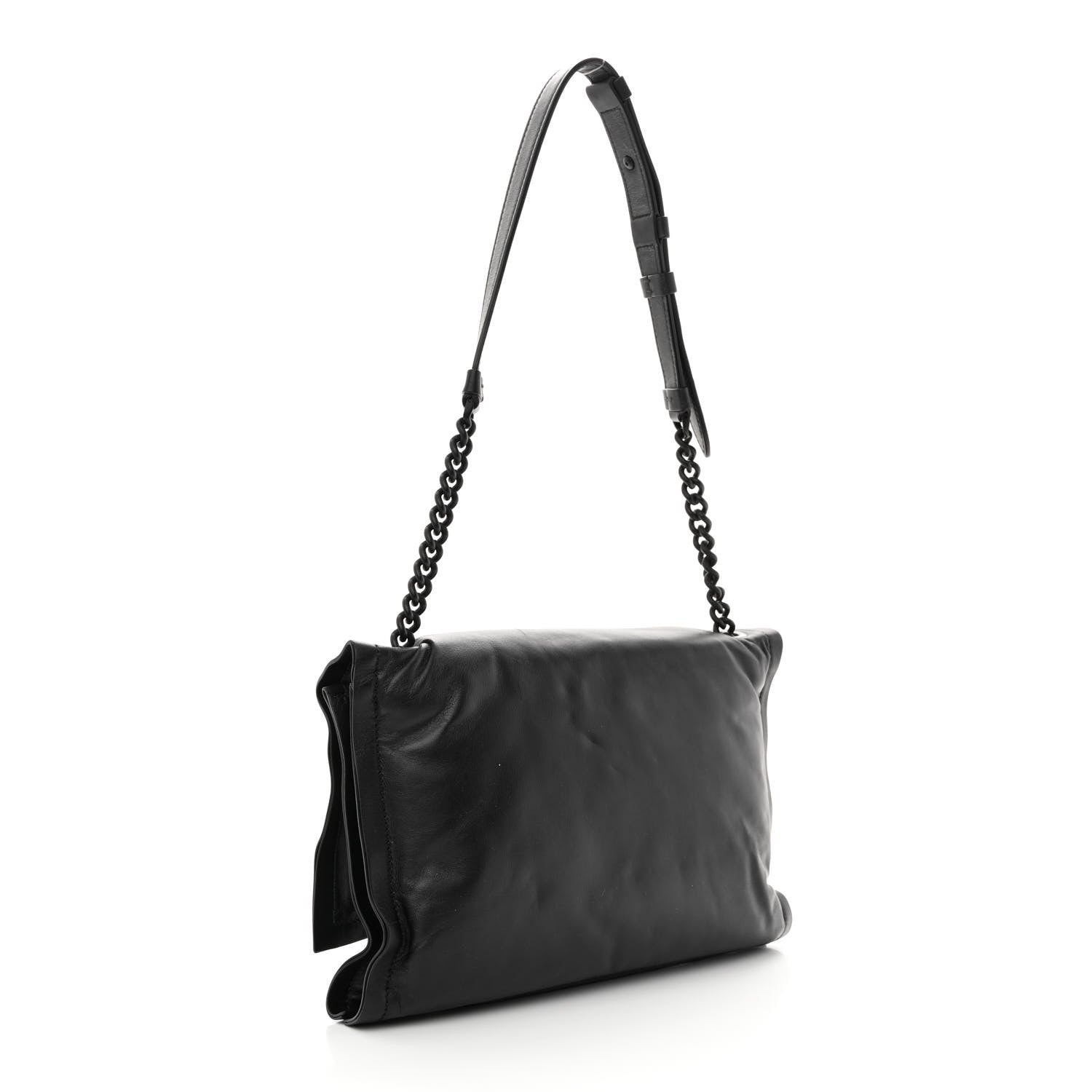 Salvatore Ferragamo Calfskin Small Viva Bow Shoulder Bag Black 3 of 10
