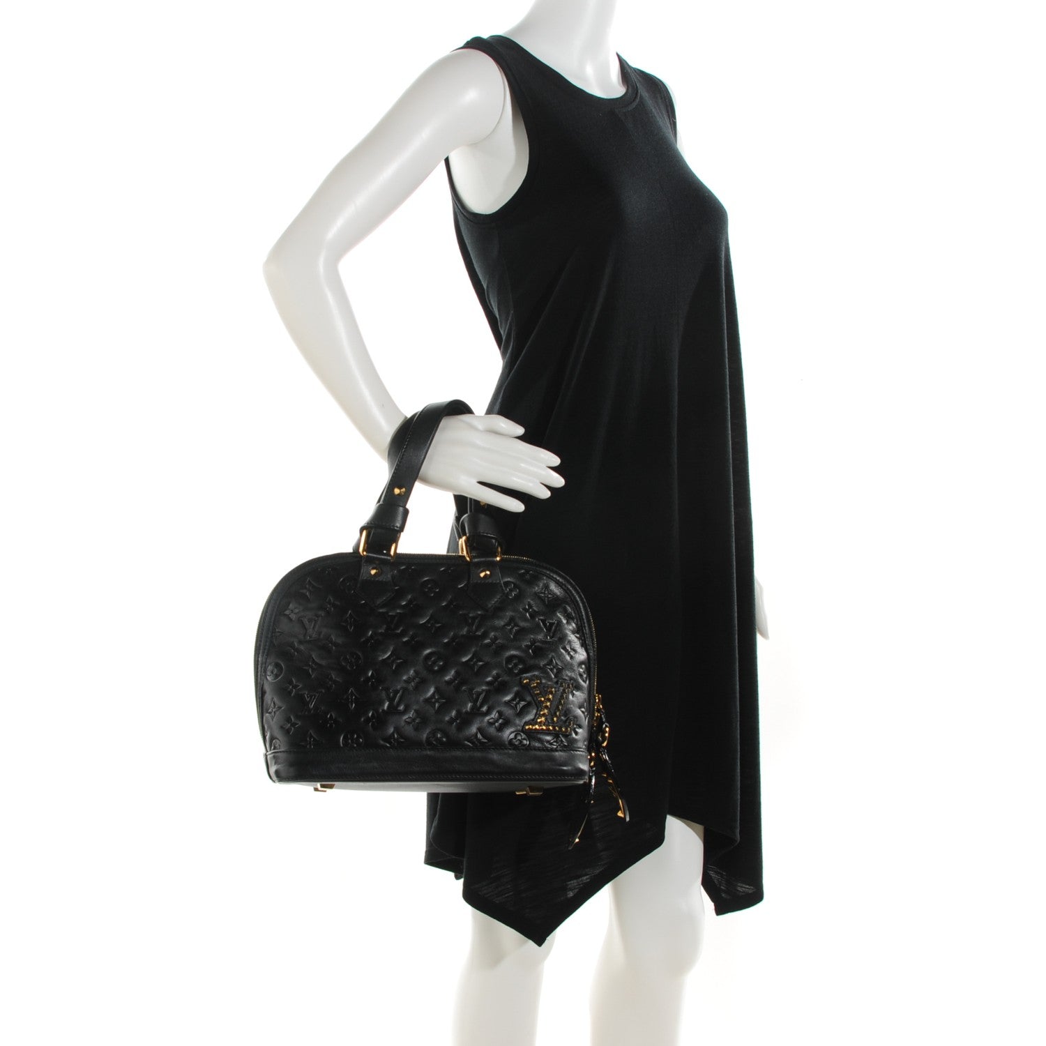 Louis Vuitton Monogram Double Jeu Neo Alma Black 2 of 8