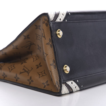 Louis Vuitton Reverse Monogram Brogue City Steamer MM Bag 8 of 11