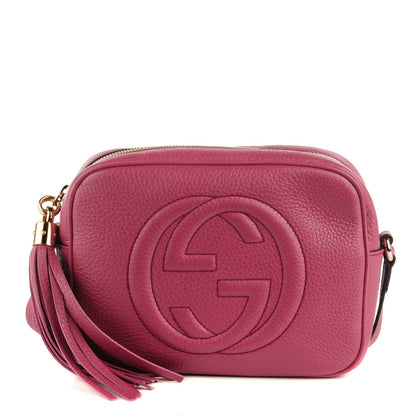 Gucci Pebbled Calfskin Small Soho Disco Bag Mauve 1 of 7
