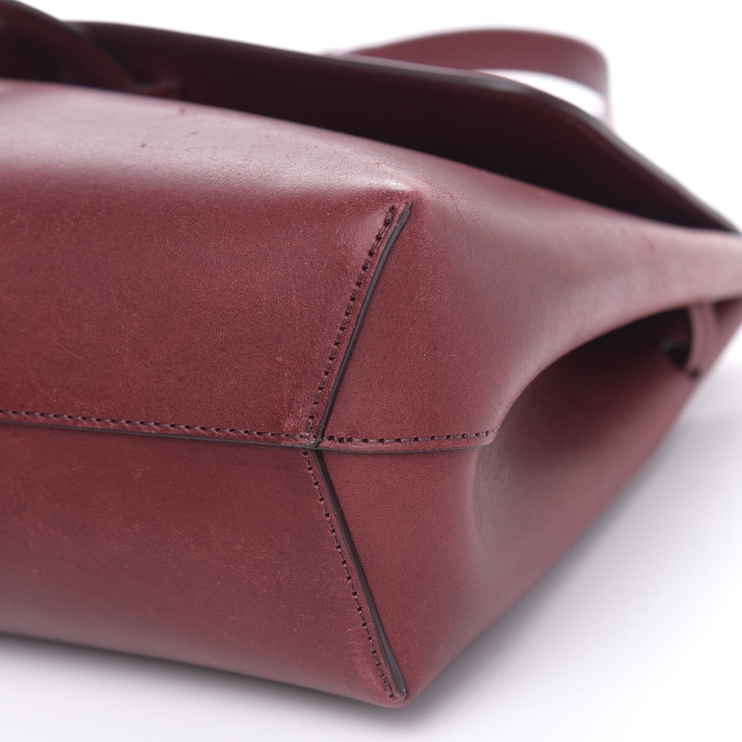 Calfskin Mini Lady Bag Bordo