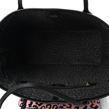 Louis Vuitton Monogram Giant Wild At Heart Neverfull MM Black 4 of 4