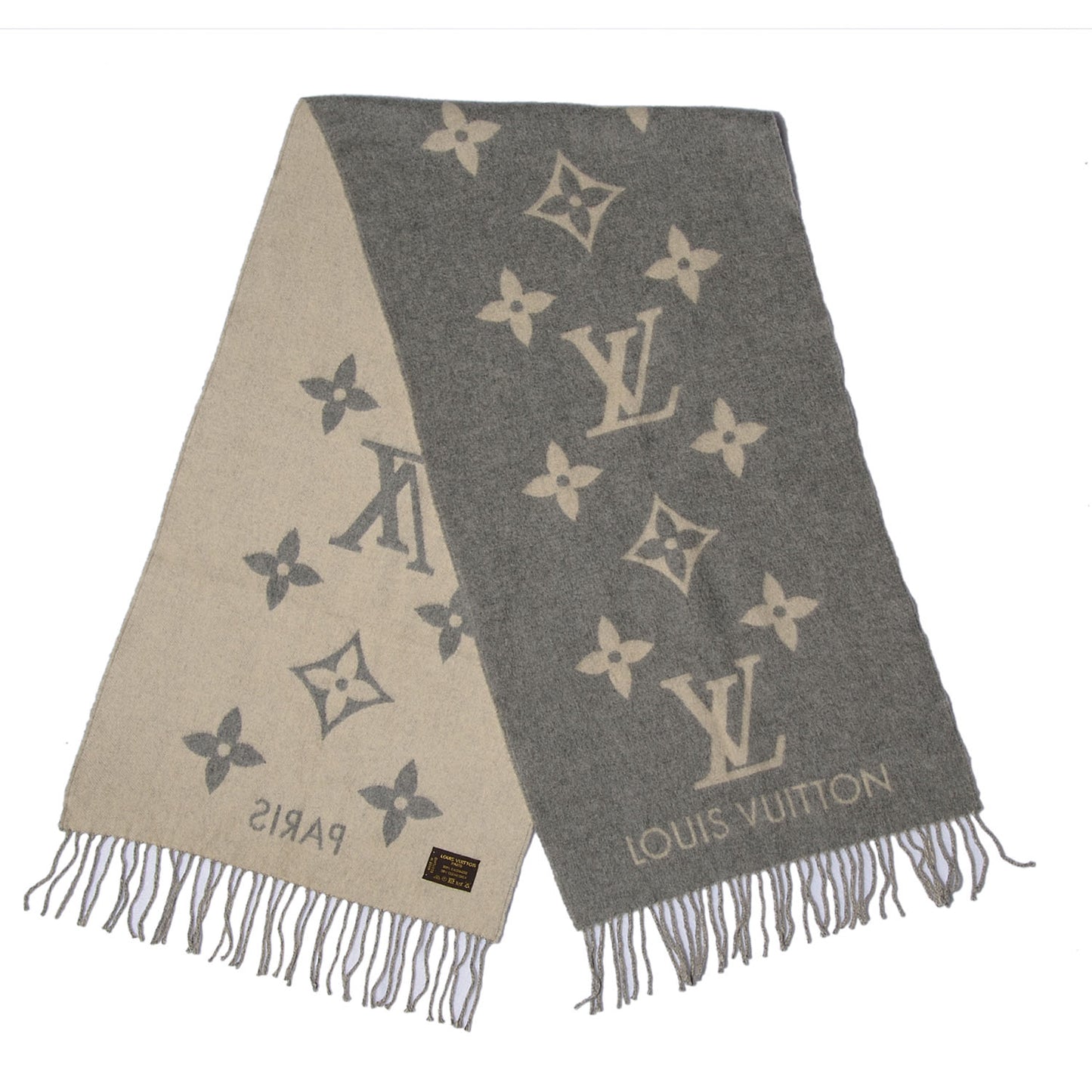 Cashmere Monogram Reykjavik Scarf