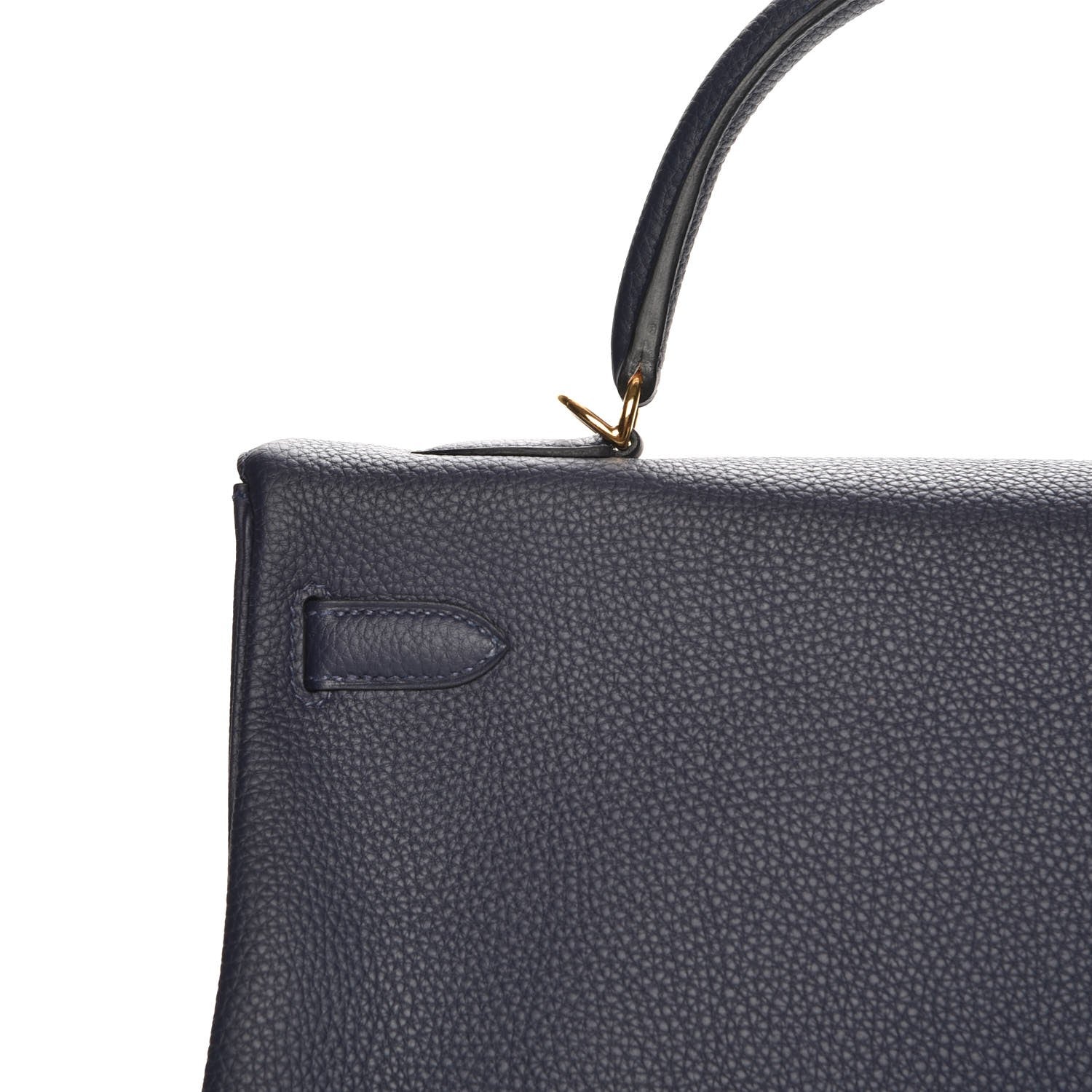 Hermes Togo Kelly Retourne 35 Bleu Nuit 28 of 34