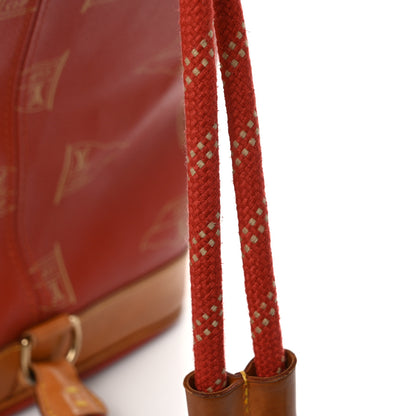 Louis Vuitton Canvas Americas Cup 1995 Saint Tropez Drawstring Bag Red 16 of 16