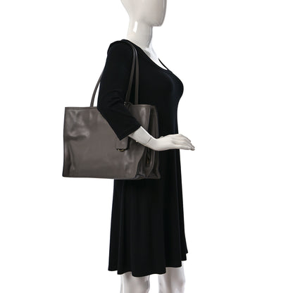 Prada Glace Calfskin Tote Argilla 2 of 8