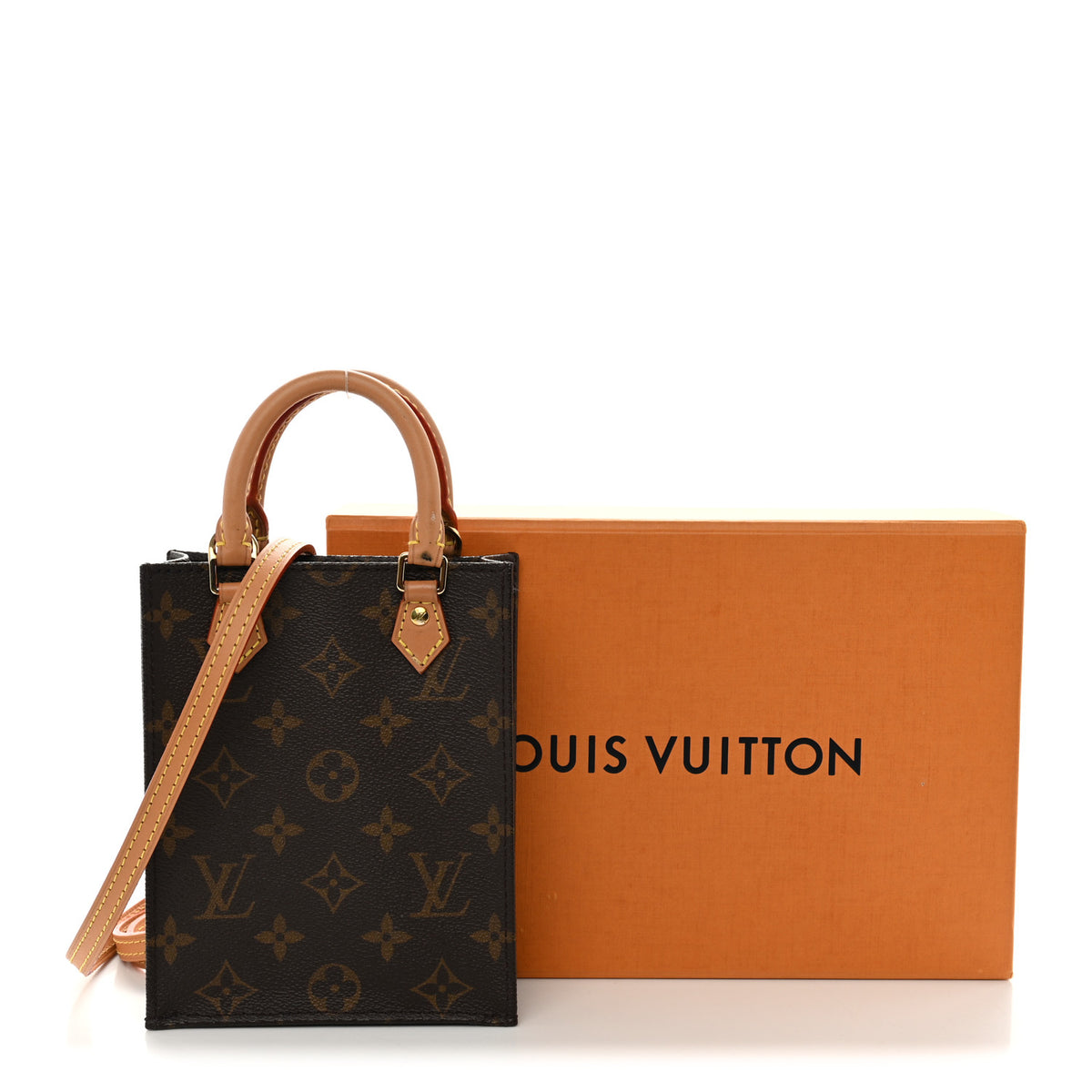 Louis Vuitton Monogram Petit Sac Plat 10 of 10