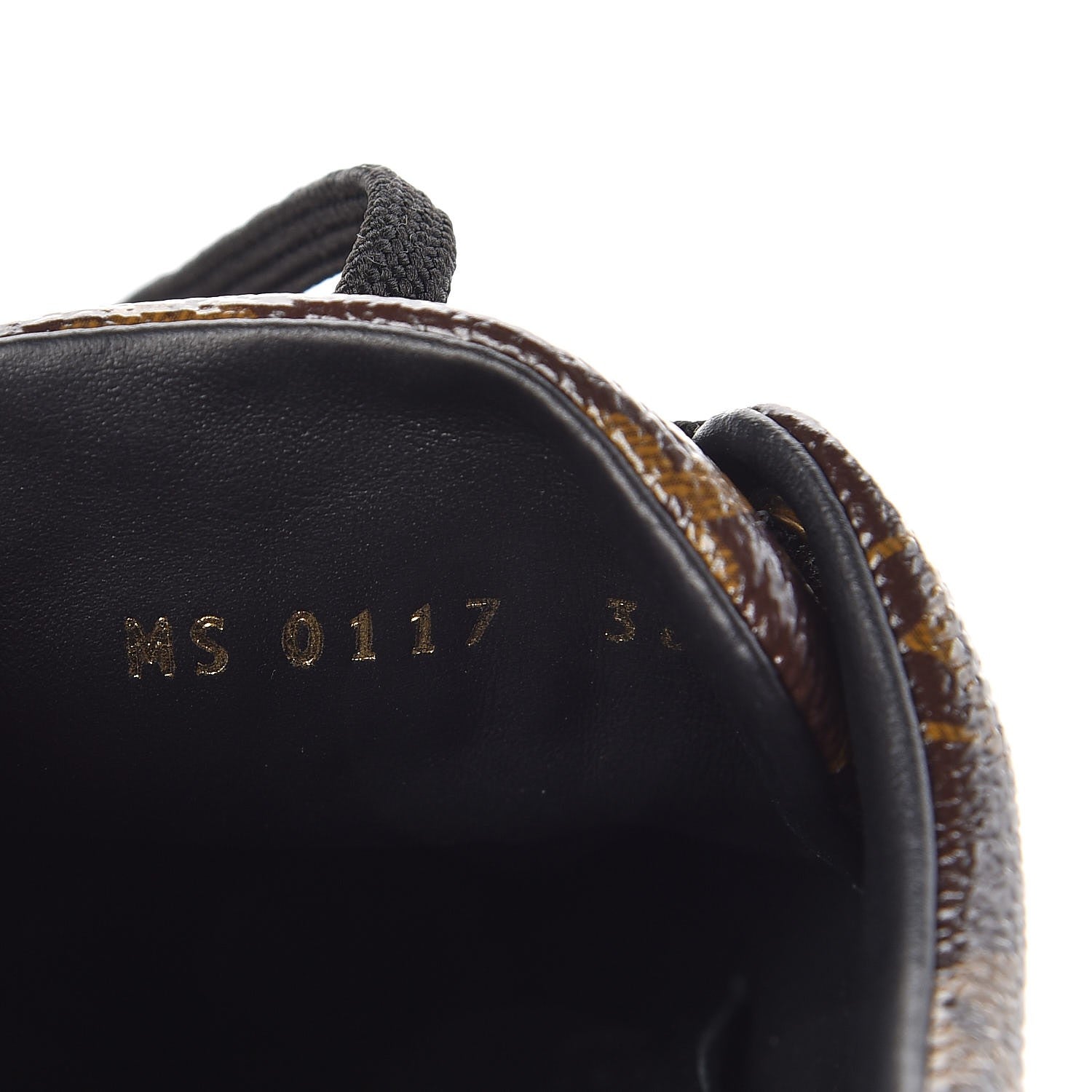 Louis Vuitton Patent Monogram Frontrow Sneakers 36 9 of 10