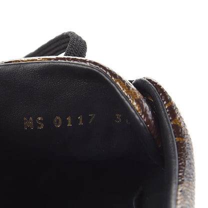 Louis Vuitton Patent Monogram Frontrow Sneakers 36 9 of 10