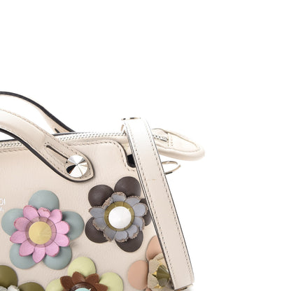 Fendi Vitello Dolce Flowerland Studded Mini By The Way Boston Bag Camelia Multicolor 10 of 11