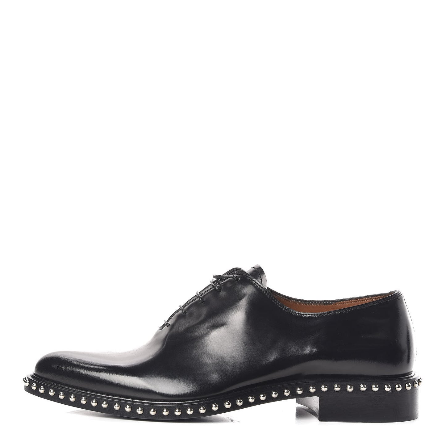 Calfskin Studded Iconic Richelieu Oxford 42 Black