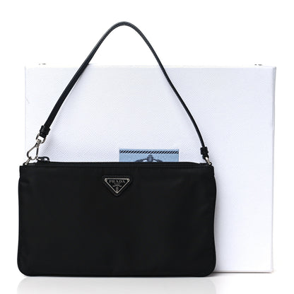 Prada Re-Nylon Vela Pouch Black 11 of 11