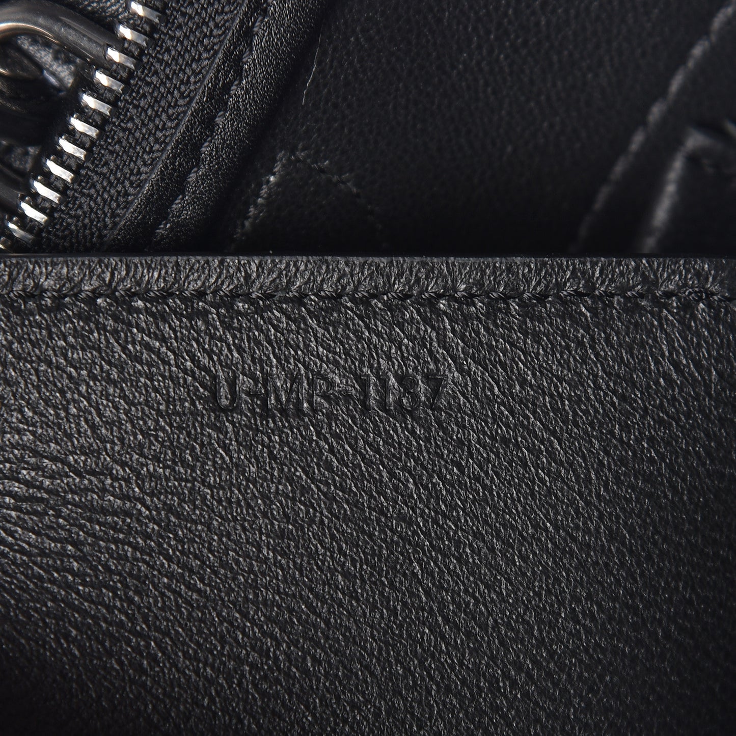 Cotton Canvas Calfskin Mini Belt Bag Navy White