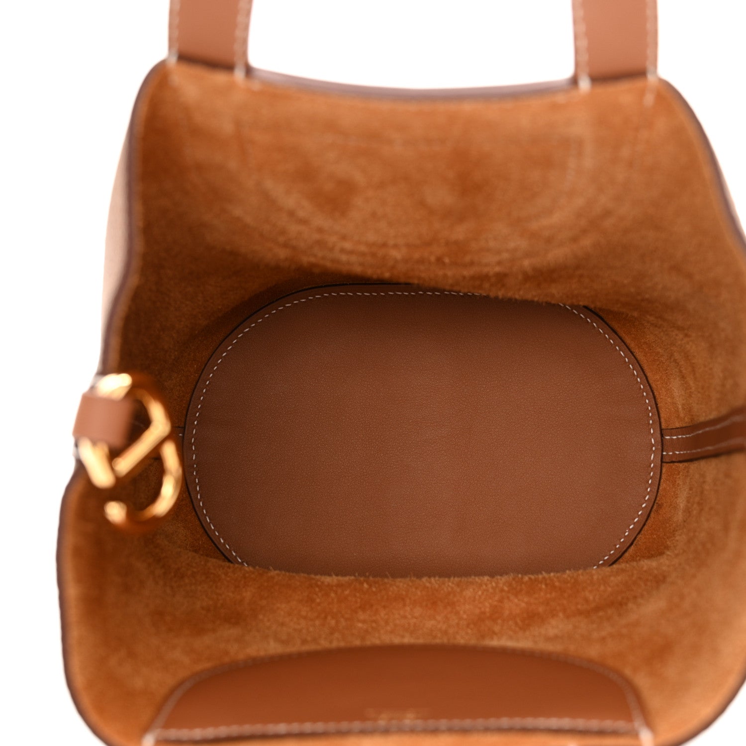 Hermes Taurillon Clemence Swift In-The-Loop 18 Bag Gold 5 of 10
