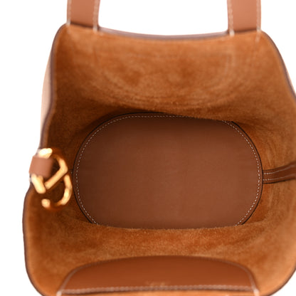 Hermes Taurillon Clemence Swift In-The-Loop 18 Bag Gold 5 of 10