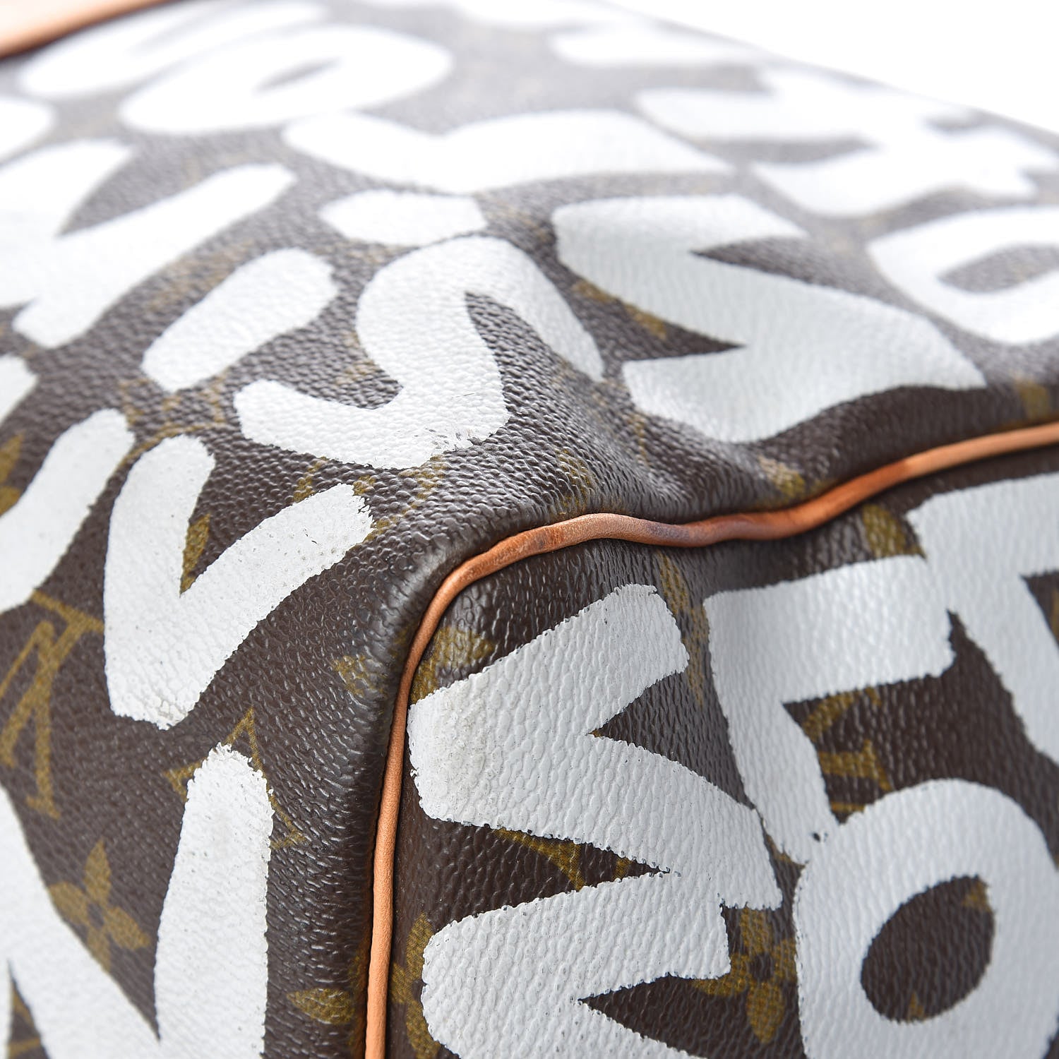 Louis Vuitton Graffiti Keepall 50 Silver 14 of 28