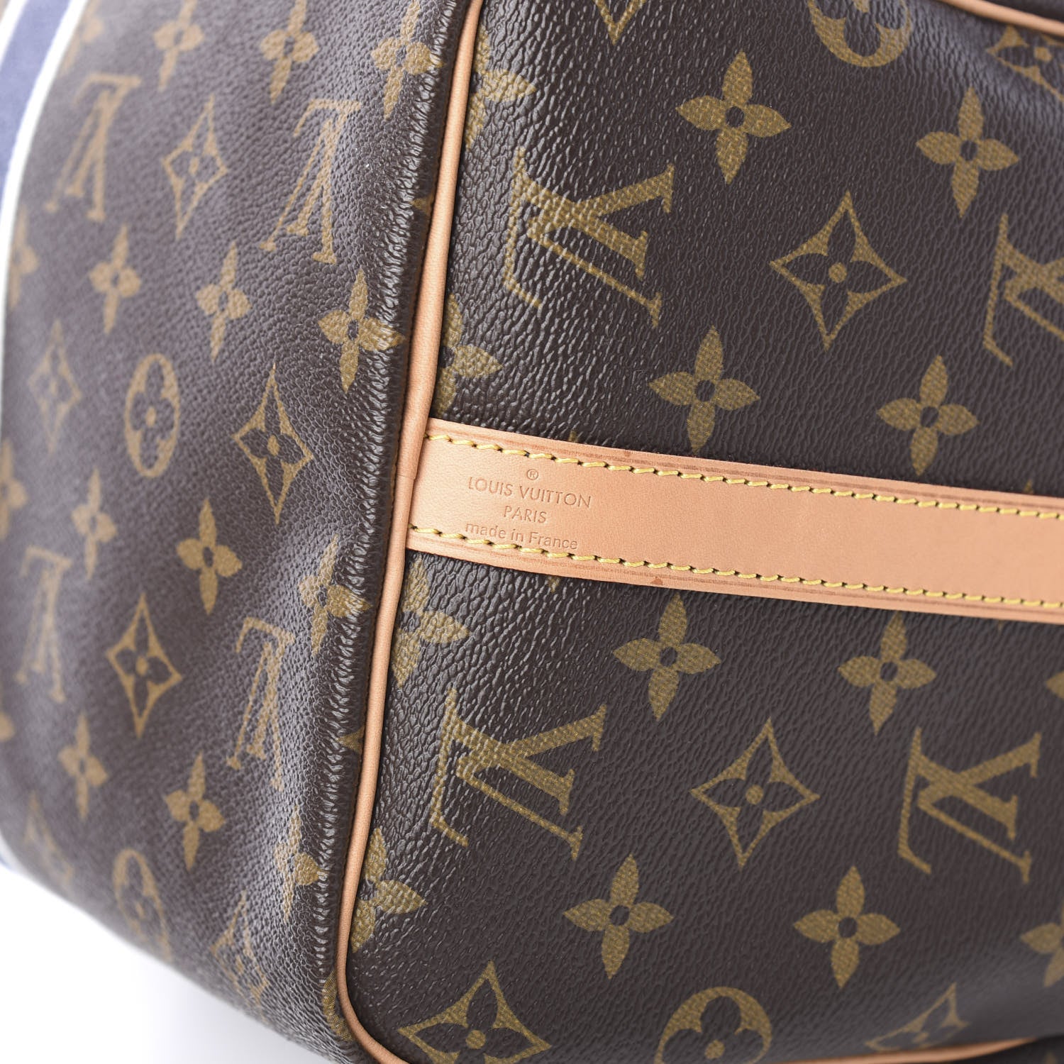 Louis Vuitton Monogram My LV Heritage Speedy Bandouliere 30 Blue Marine White 5 of 10