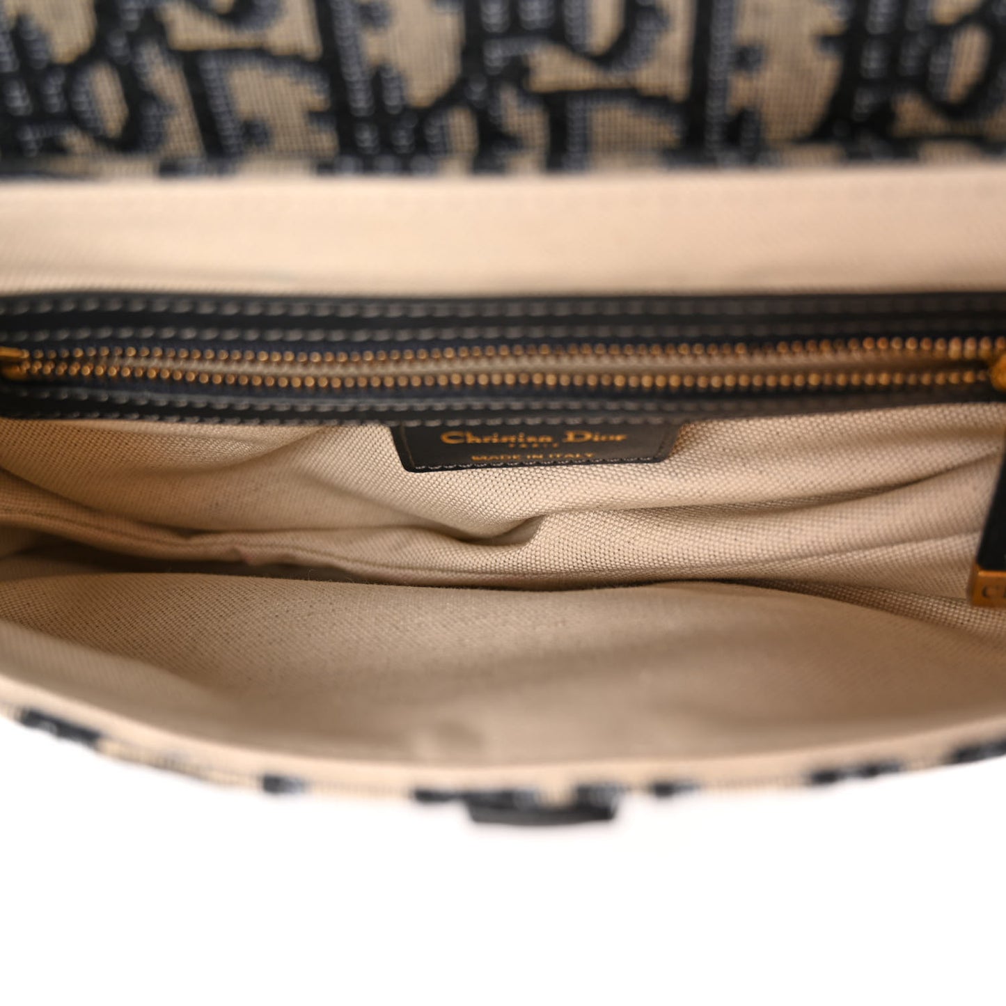 Oblique Saddle Bag Blue