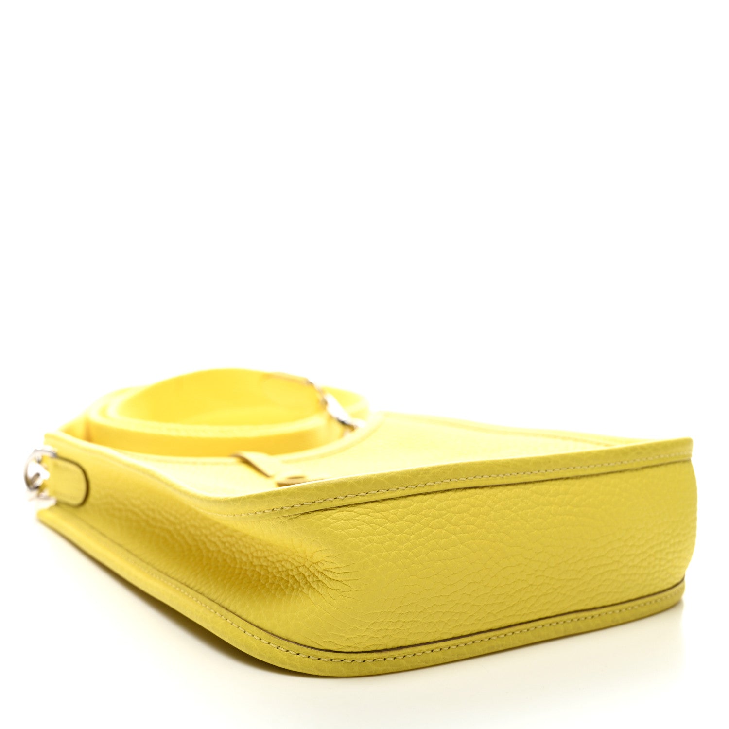 Hermes Taurillon Clemence Evelyne TPM Lime 4 of 10