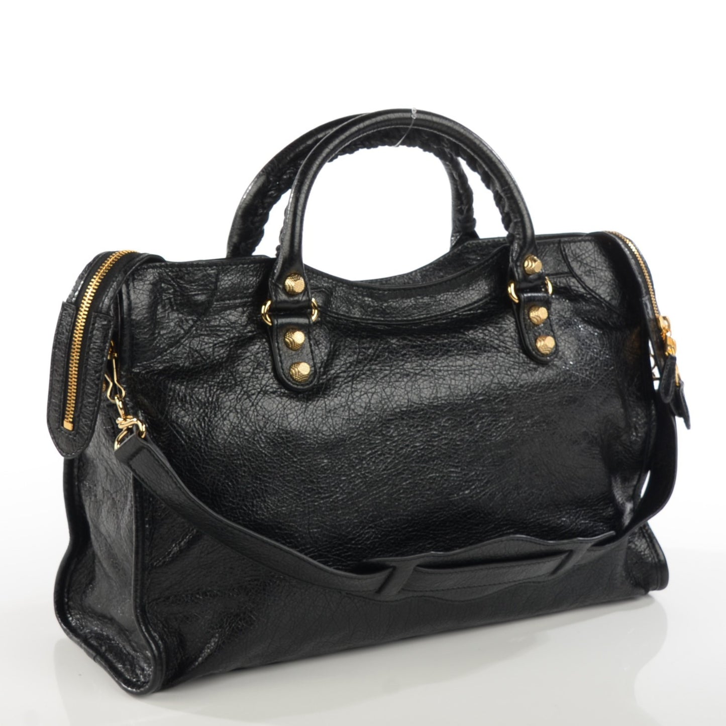 Agneau Giant 12 Gold Hardware City Black