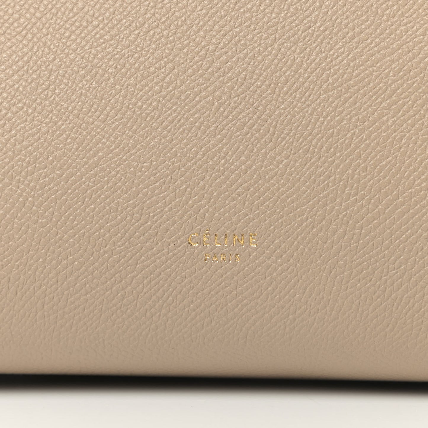 Grained Calfskin Mini Belt Bag Light Taupe