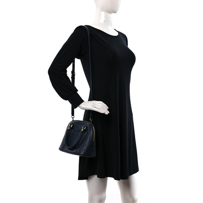 Gucci Soft Microguccissima Mini Dome Bag Blue 2 of 12