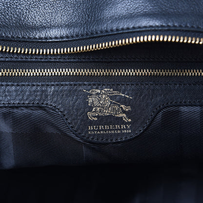 Burberry House Check Quilted Large Manor Tote Black 7 of 18
