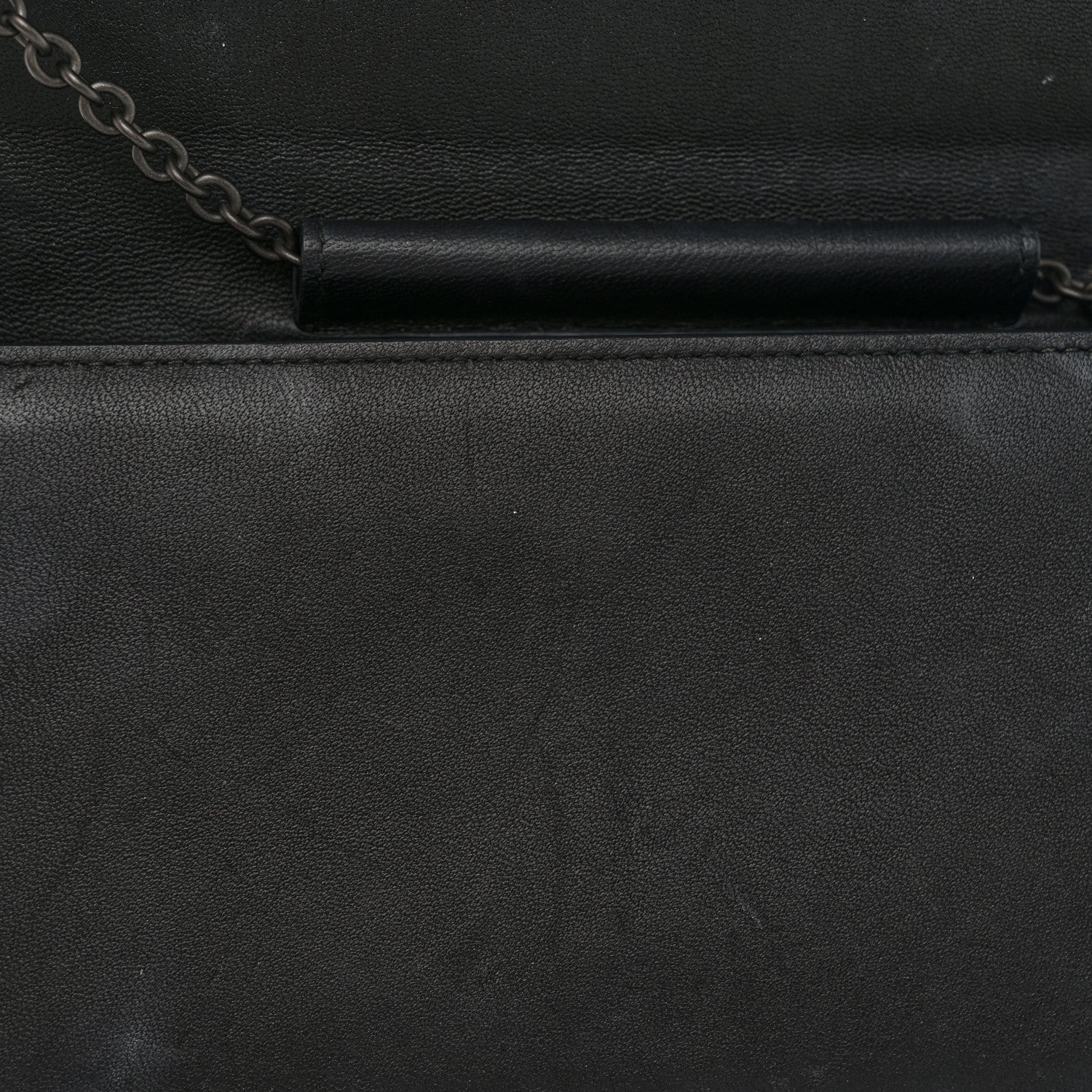 Bottega Veneta Nappa Intrecciato Continental Wallet on Chain Black 12 of 13