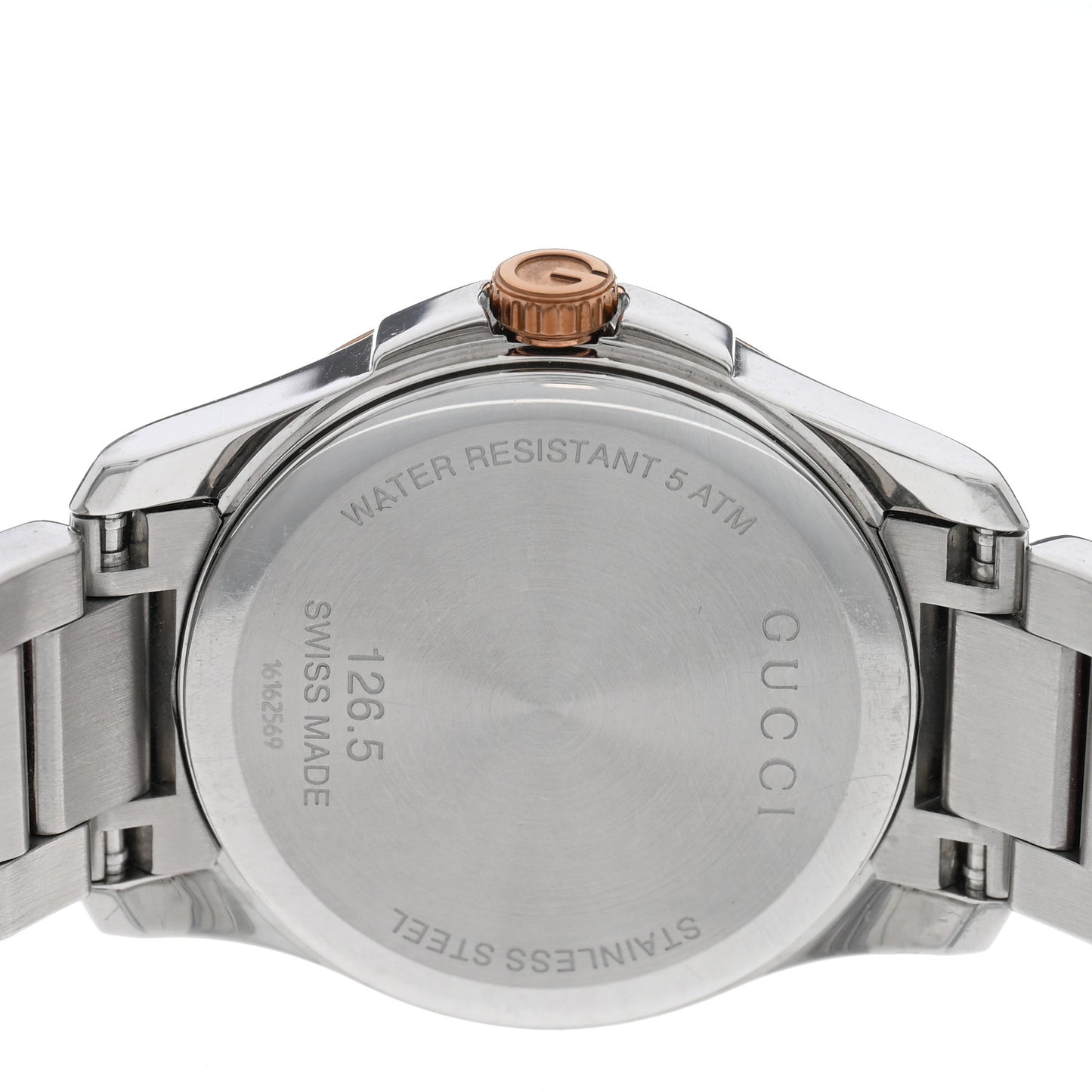 Stainless Steel 27mm G-Timeless Two Tone Quartz Watch Black
