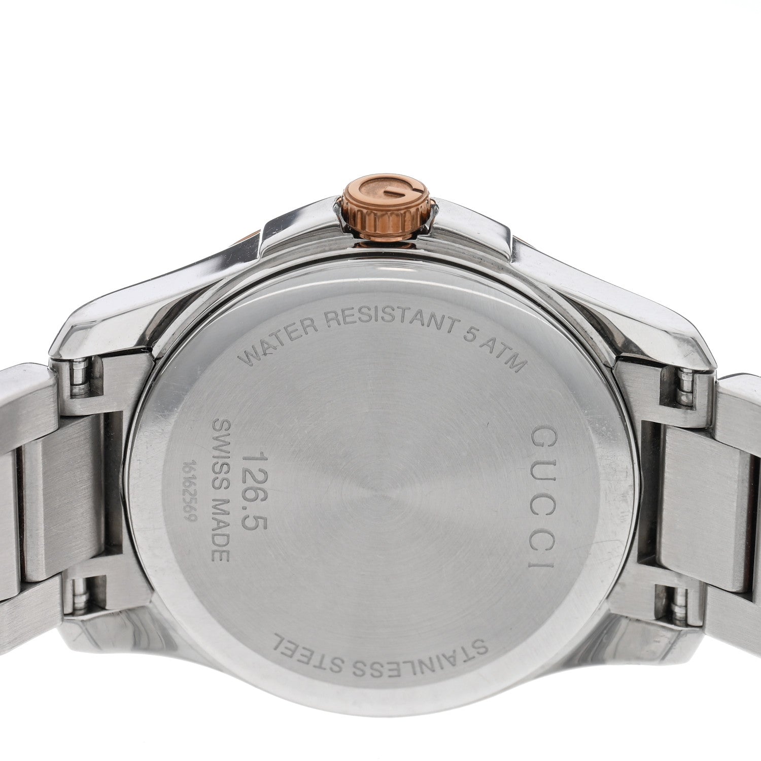 Gucci Stainless Steel 27mm G-Timeless Two Tone Quartz Watch Black 4 of 4