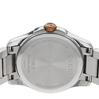 Gucci Stainless Steel 27mm G-Timeless Two Tone Quartz Watch Black 4 of 4