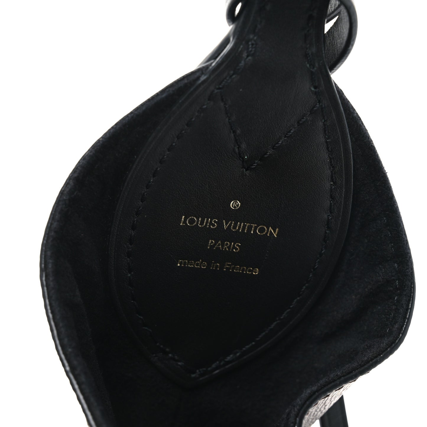 Monogram Flower Hobo Black