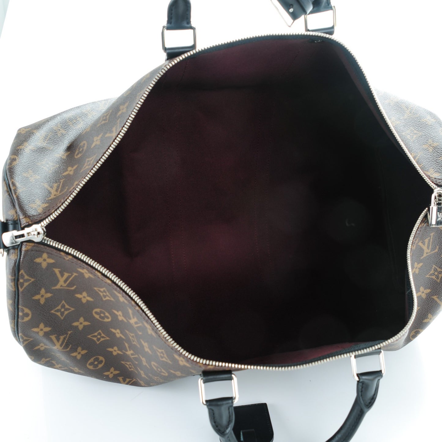 Monogram Macassar Keepall Bandouliere 55