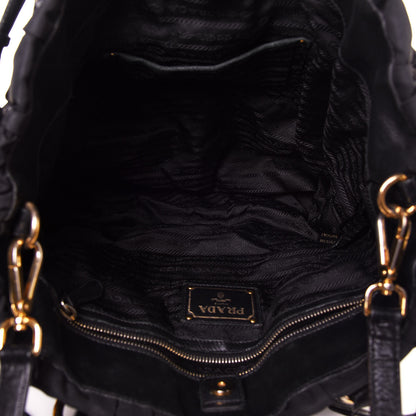 Prada Tessuto Nylon Gaufre Tote Black 4 of 20