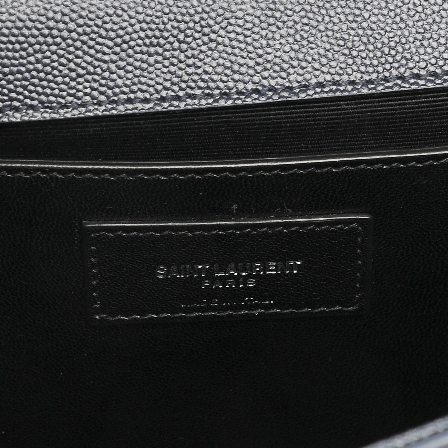 Saint Laurent Grain De Poudre Medium Classic Monogram Kate Satchel Medium Blue 6 of 6