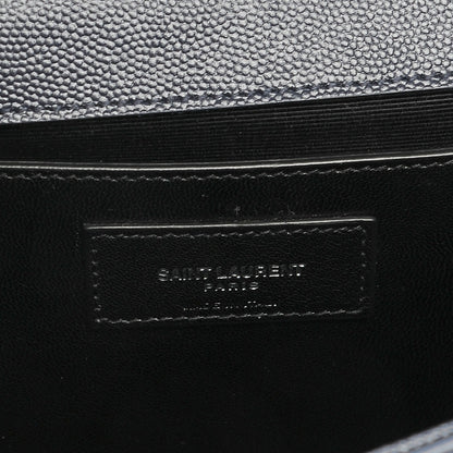 Saint Laurent Grain De Poudre Medium Classic Monogram Kate Satchel Medium Blue 6 of 6