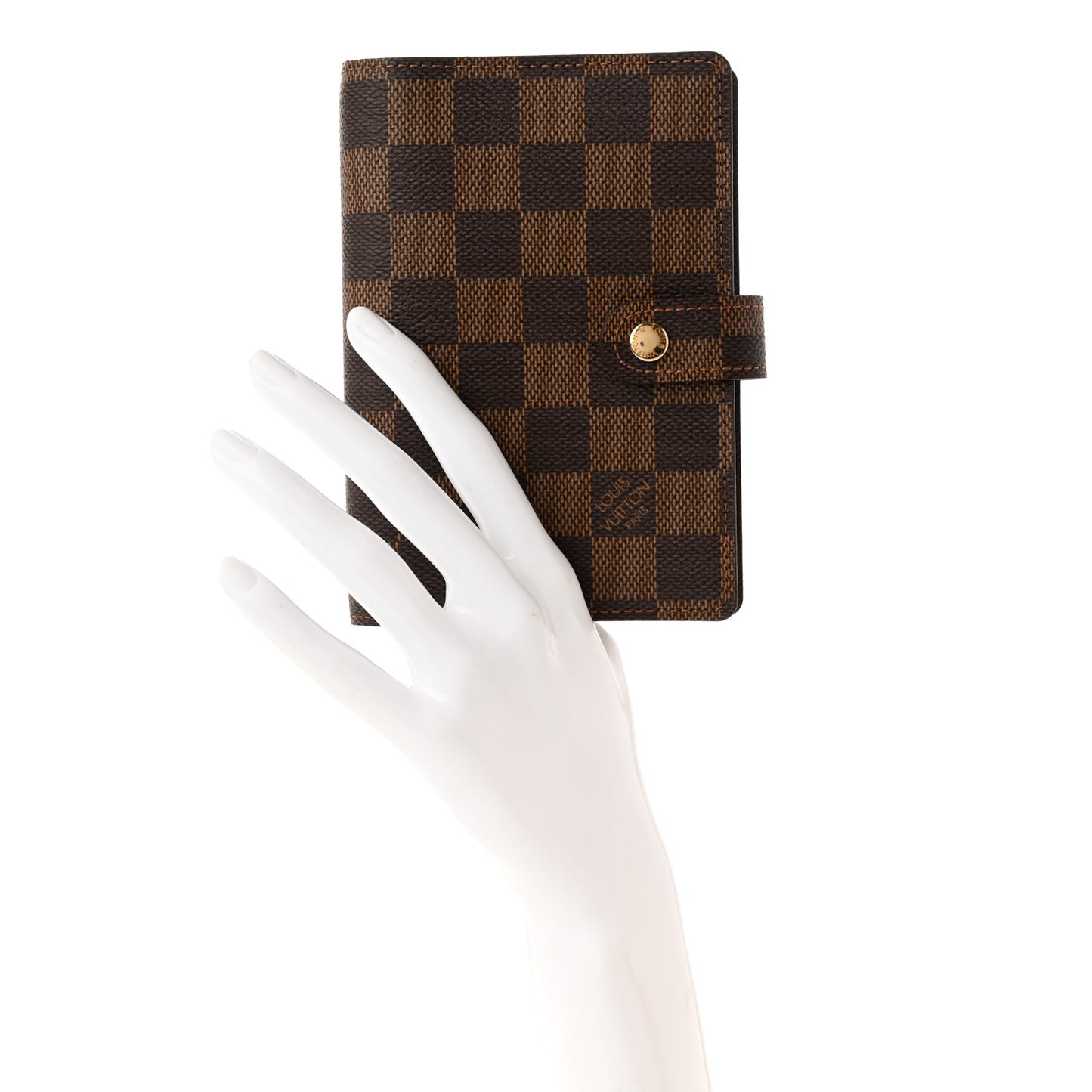 Damier Ebene Small Ring Agenda Cover