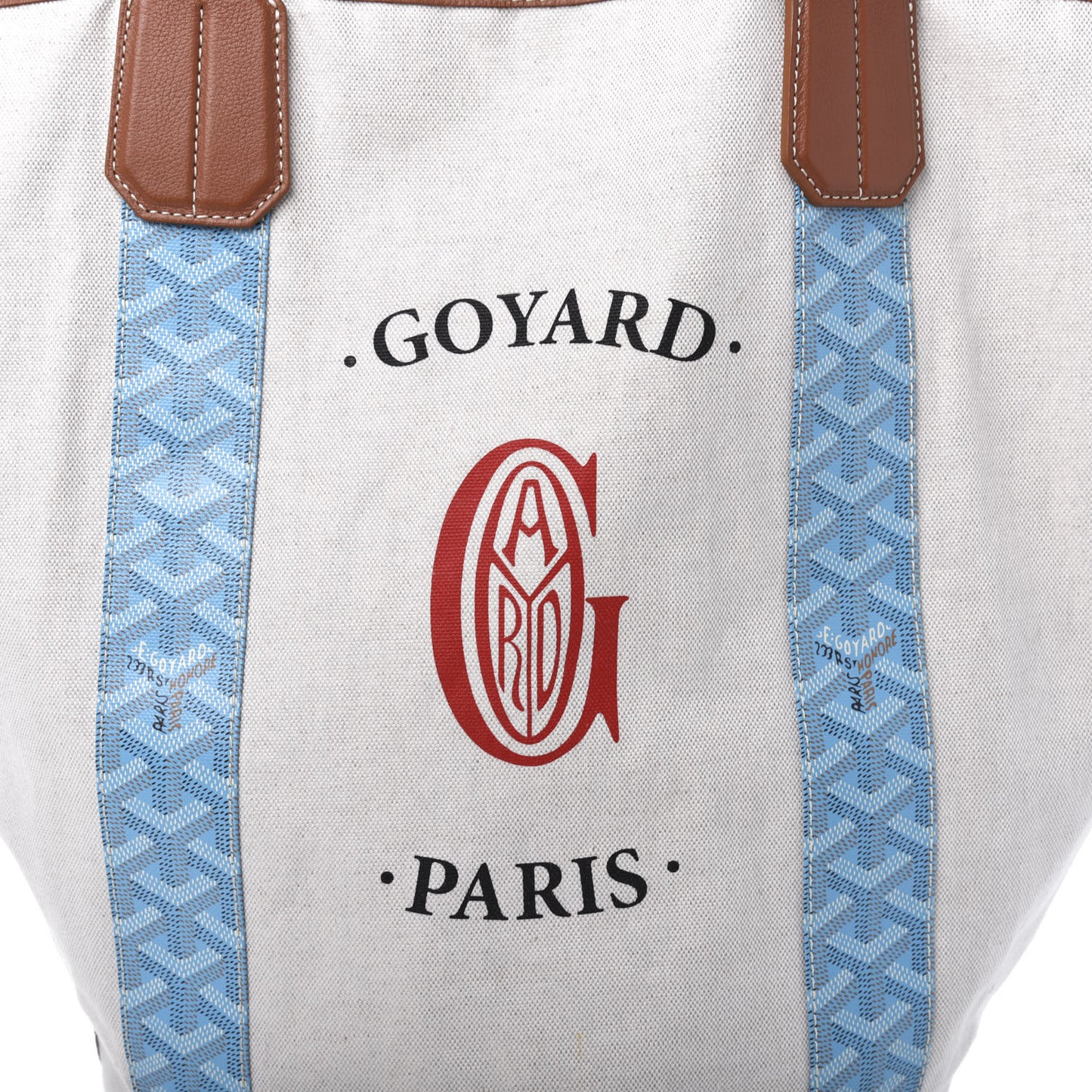 Goyardine Reversible Belharra Light Blue