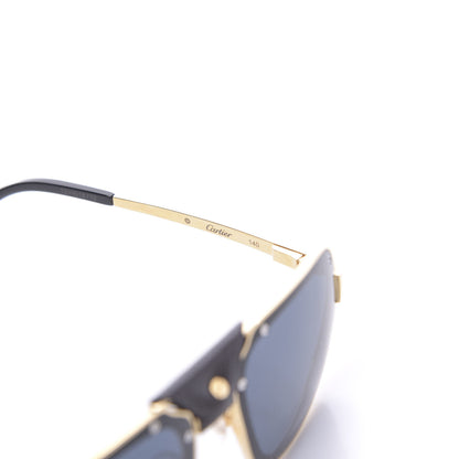 Cartier Titanium Santos De Sunglasses Gold 7 of 8