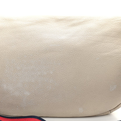 Gucci Grained Calfskin Logo Belt Bag White 14 of 14
