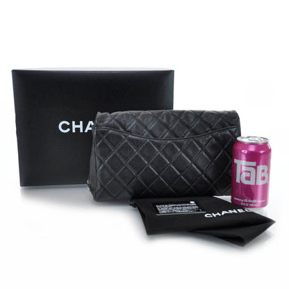 Chanel Caviar Quilted Clutch Flap Bag Black 2 of 10