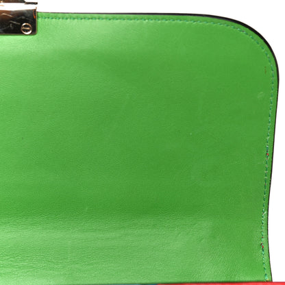 Valentino Garavani Vitello 1973 Medium Glam Lock Rockstud Flap Multicolor 17 of 40