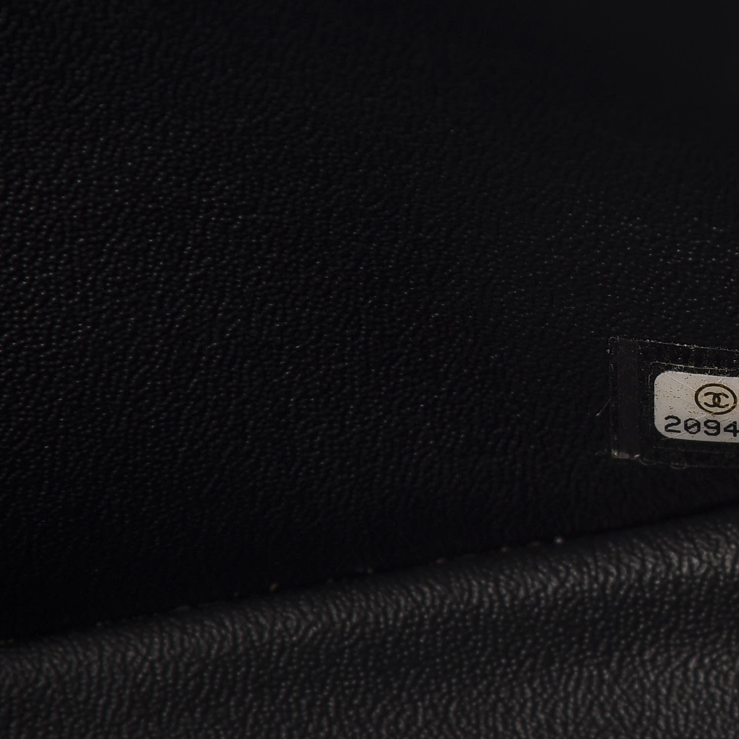 Chanel Lambskin Chevron Quilted Jumbo Double Flap So Black 18 of 19