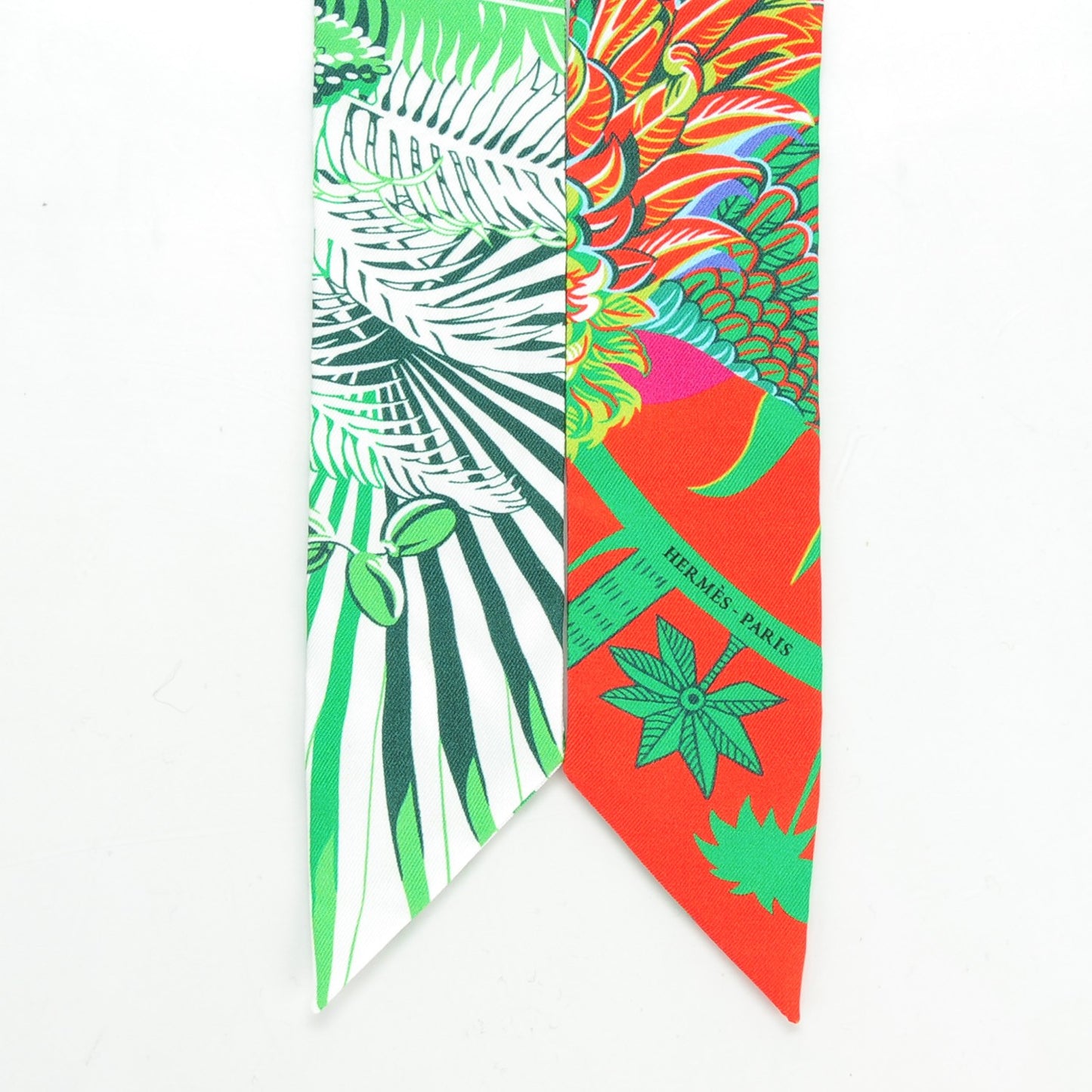 Silk Mythiques Phoenix Coloriages Twilly Blanc Vert Rouge