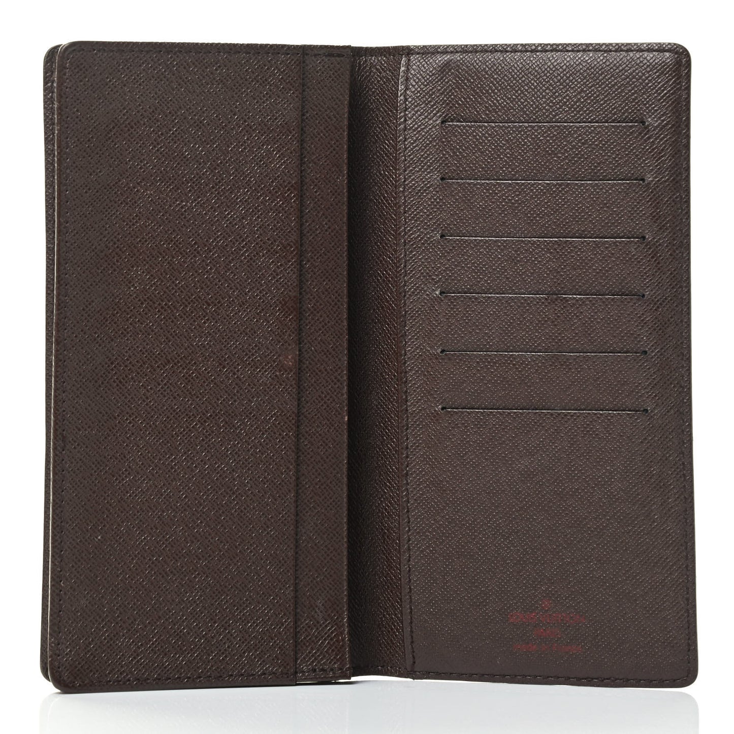 Damier Ebene Porte-Cartes Credit Yen Checkbook Wallet