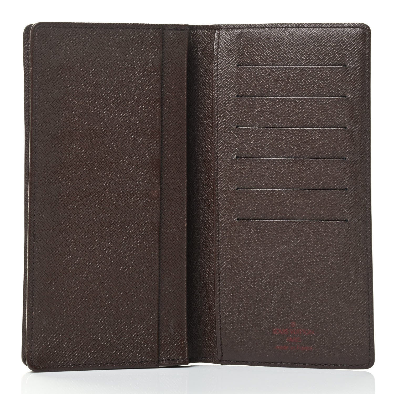 Louis Vuitton Damier Ebene Porte-Cartes Credit Yen Checkbook Wallet 4 of 4