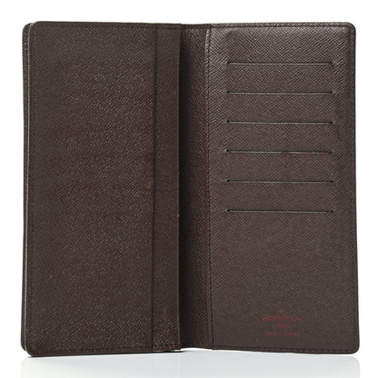 Louis Vuitton Damier Ebene Porte-Cartes Credit Yen Checkbook Wallet 4 of 4