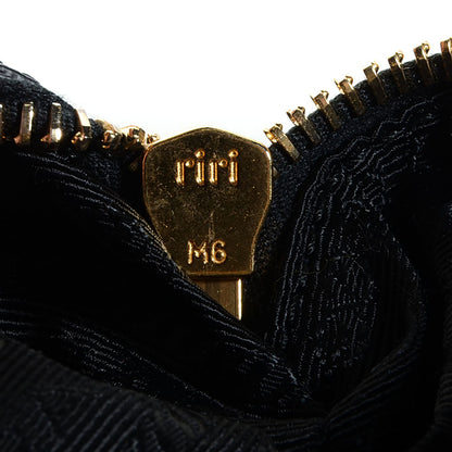Prada Saffiano Lux Medium Double Zip Tote Nero Black 9 of 11